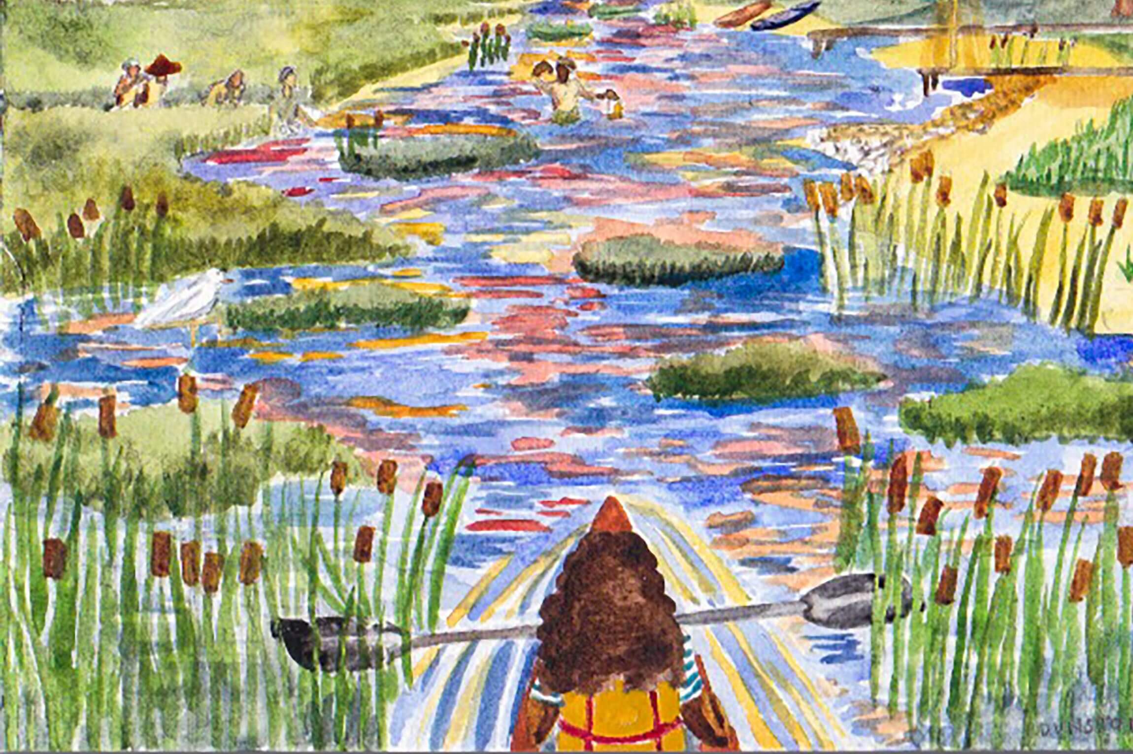 Wade in the Water Hidden Compass