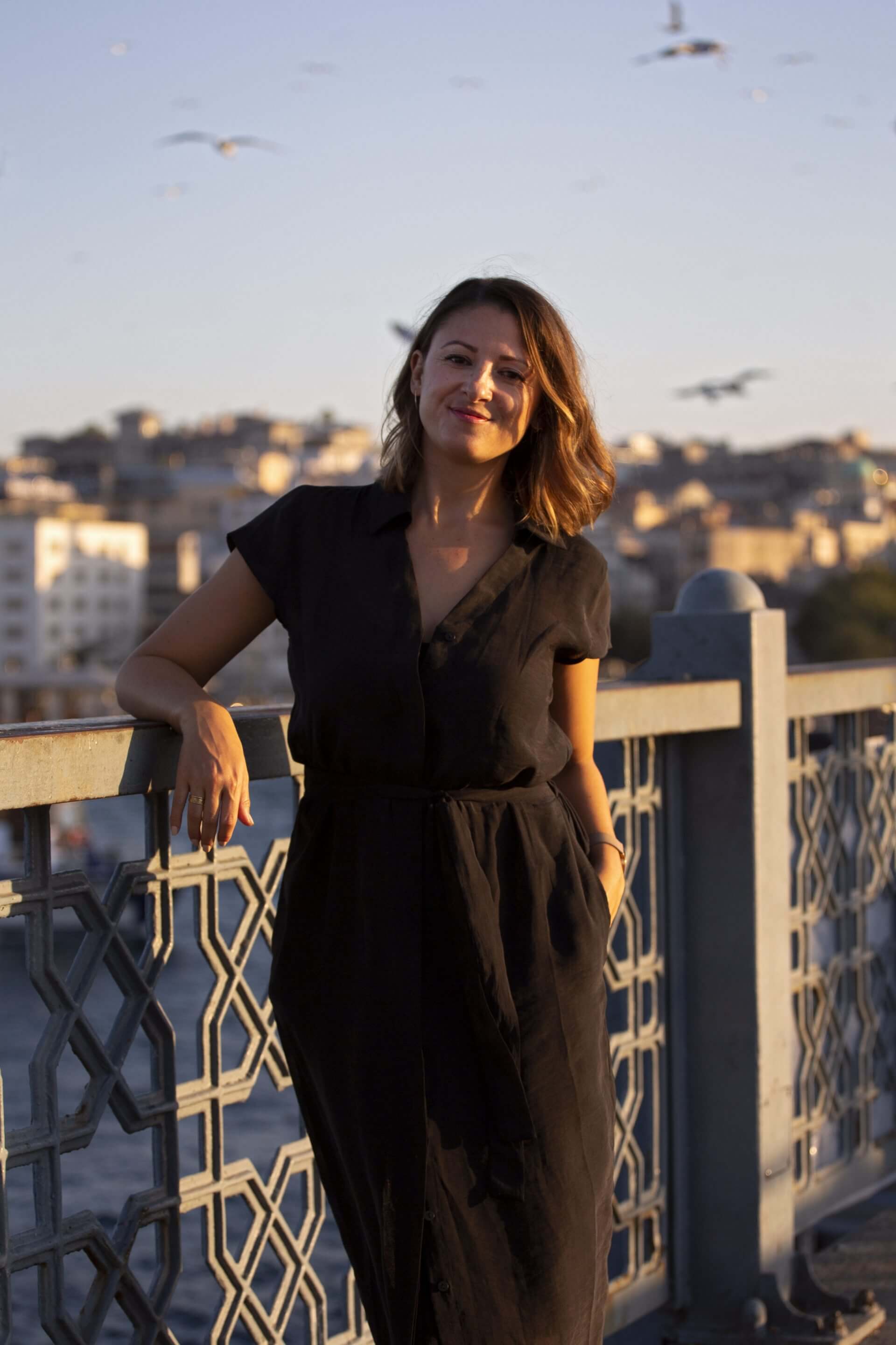 Jenna Scatena Portrait of writer and journalist Jenna Scatena in Istanbul, Turkey, in 2020.